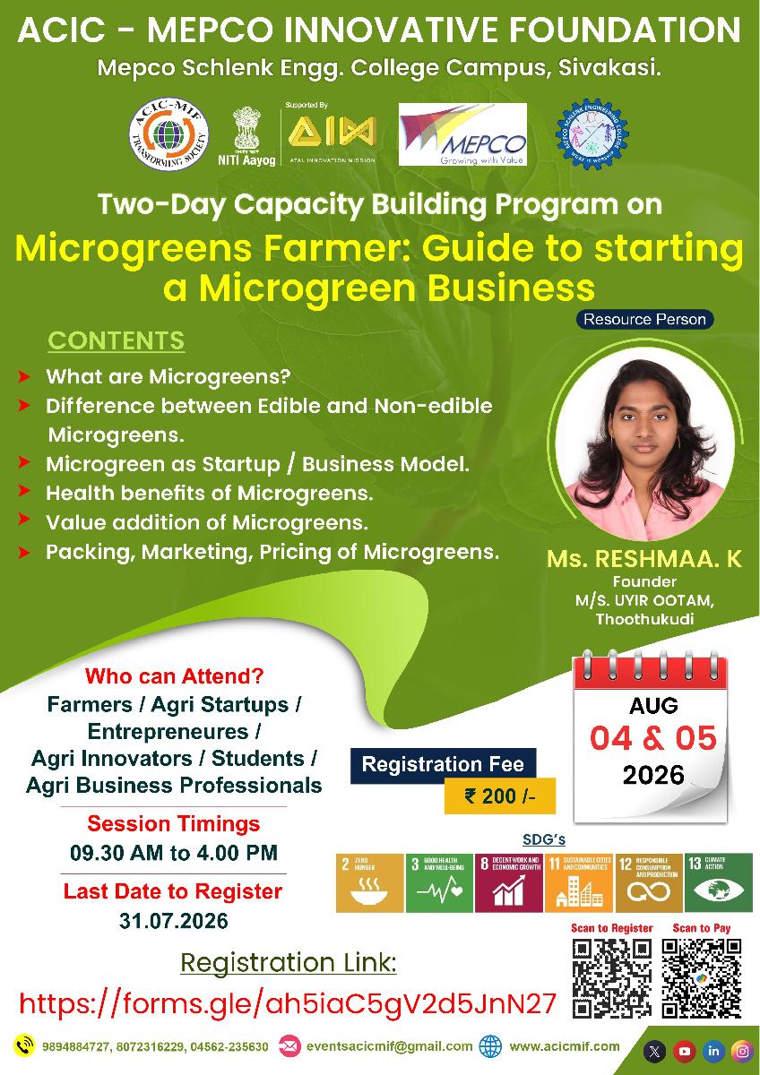 ACIC_MIF Sivakasi