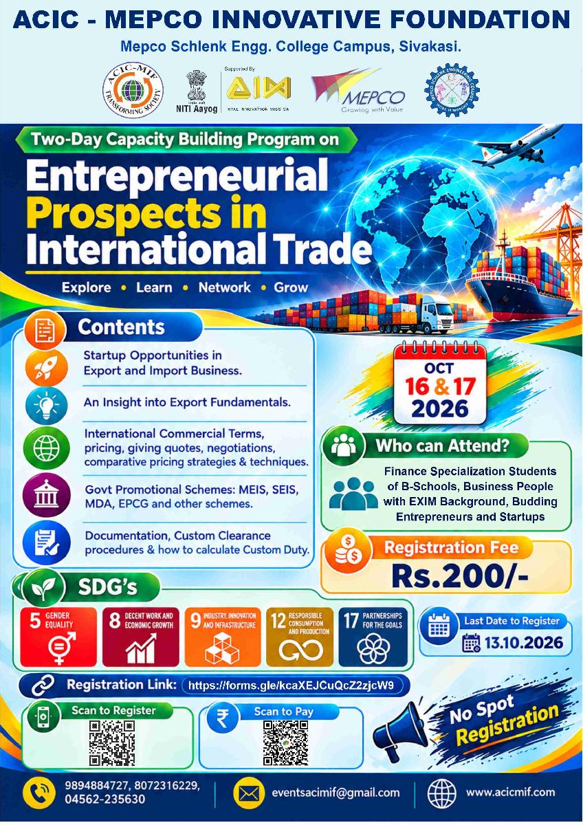 ACIC_MIF Sivakasi