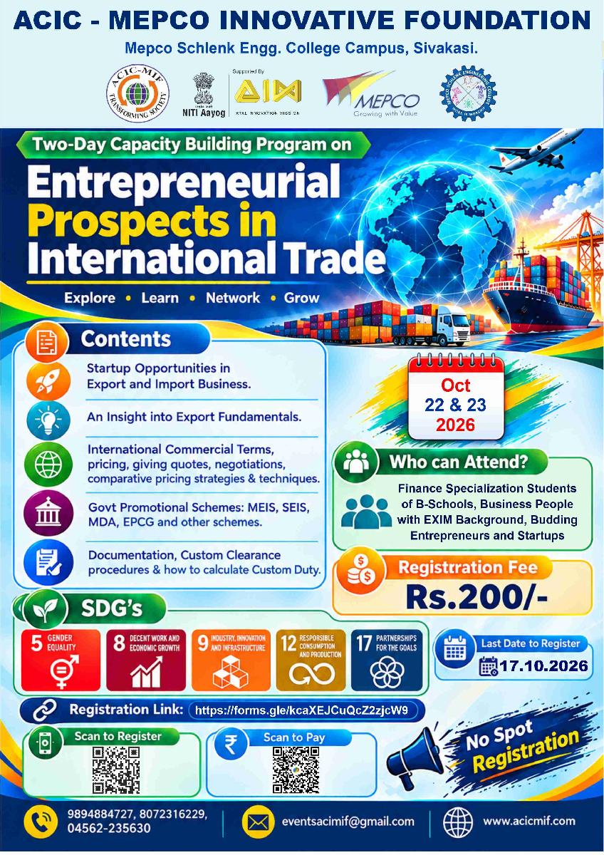 ACIC_MIF Sivakasi