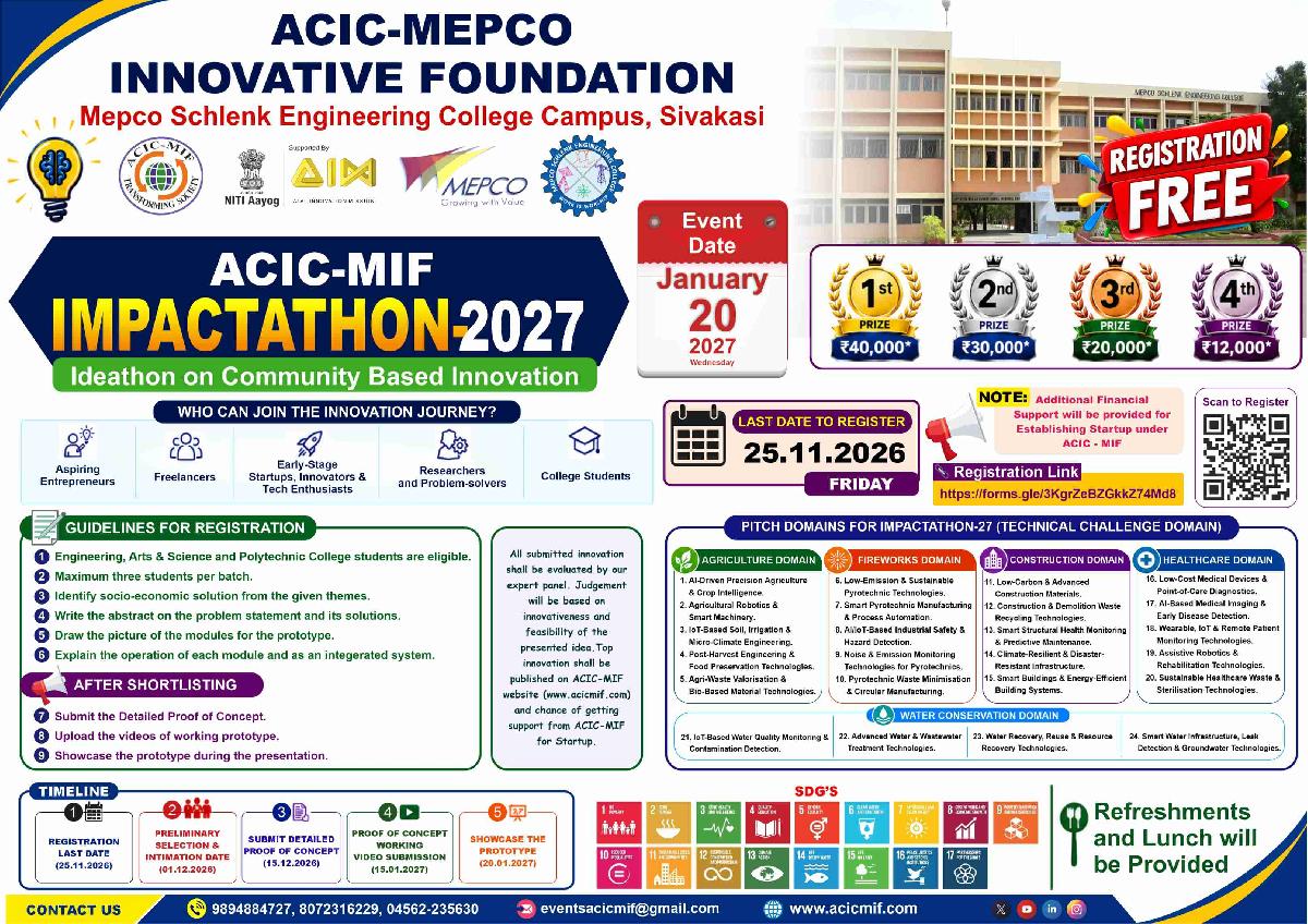 ACIC_MIF Sivakasi