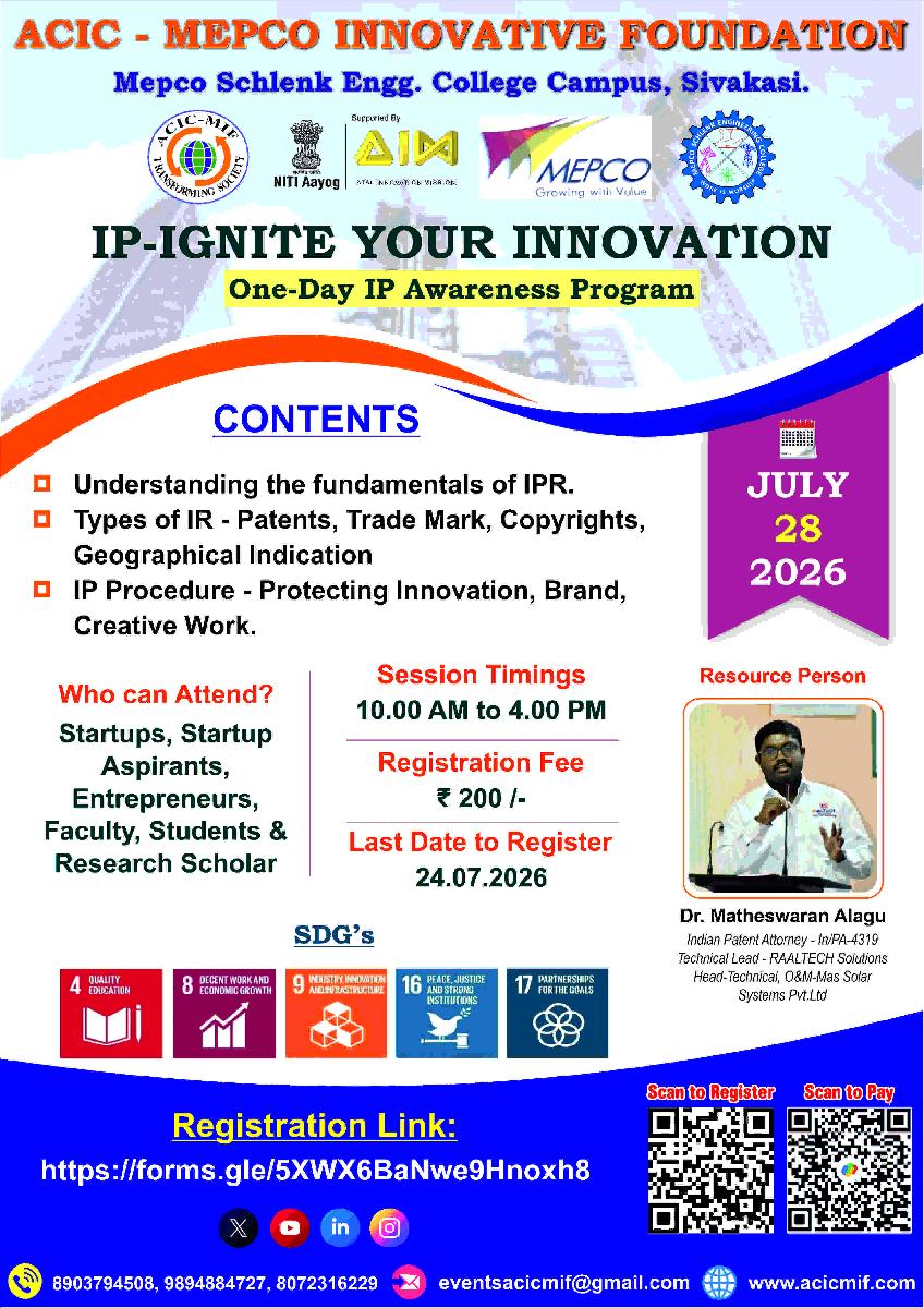 ACIC_MIF Sivakasi